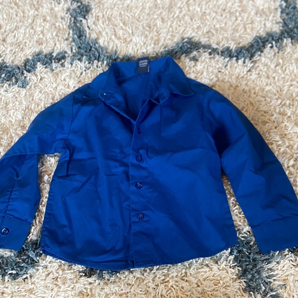 Arrow Kids Royal Blue Button-Down Shirt - Picture 1 of 2